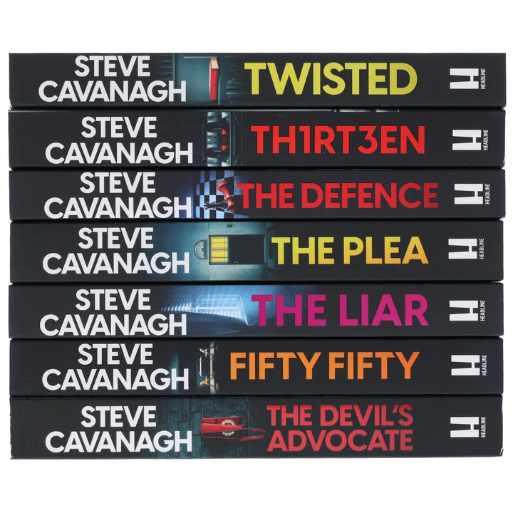 Eddie Flynn Series By Steve Cavanagh 7 Books Collection Set - Fiction - Paperback