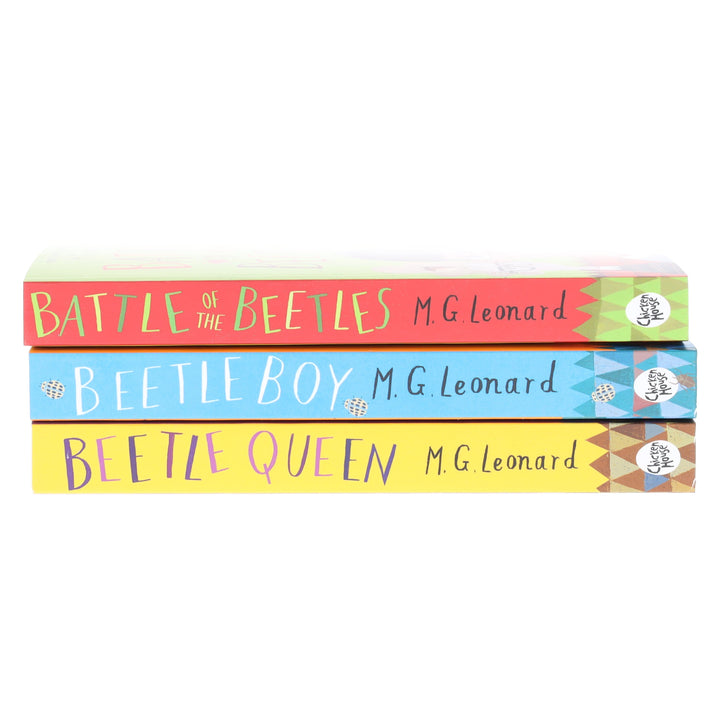 Beetle Boy Series by M.G. Leonard 3 Books Collection Set - Ages 9+ - Paperback