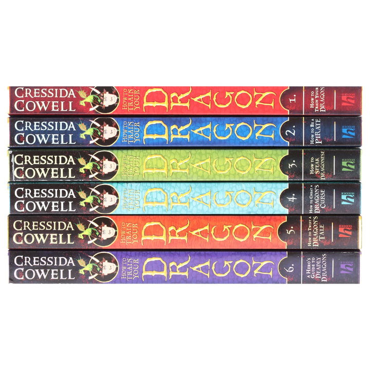 How To Train Your Dragon 6 Books Collection 1 to 6 by ‎Cressida Cowell - Ages 9-14 - Paperback