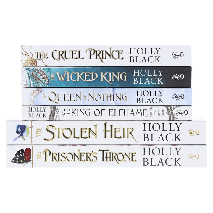 The Folk of the Air & The Stolen Heir Series by Holly Black 6 Books Collection Set - Ages 14+ - Paperback