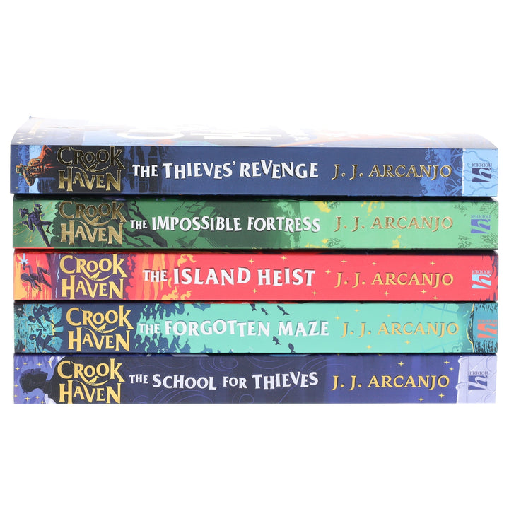 Crookhaven Series By J.J. Arcanjo 5 Books Collection Set - Ages 9+ - Paperback