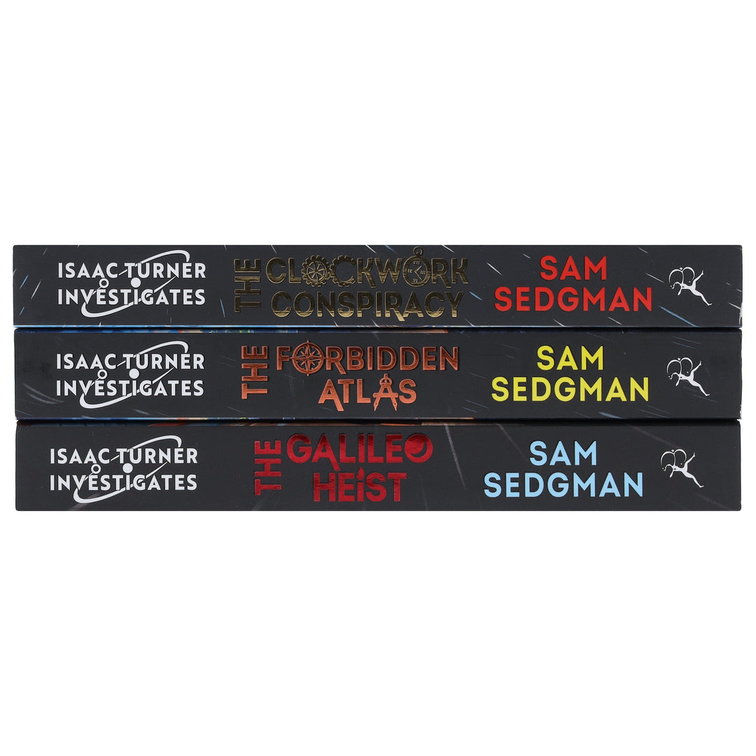 Isaac Turner Investigates Series by Sam Sedgman 3 Books Collection Set - Ages 9-12 - Paperback