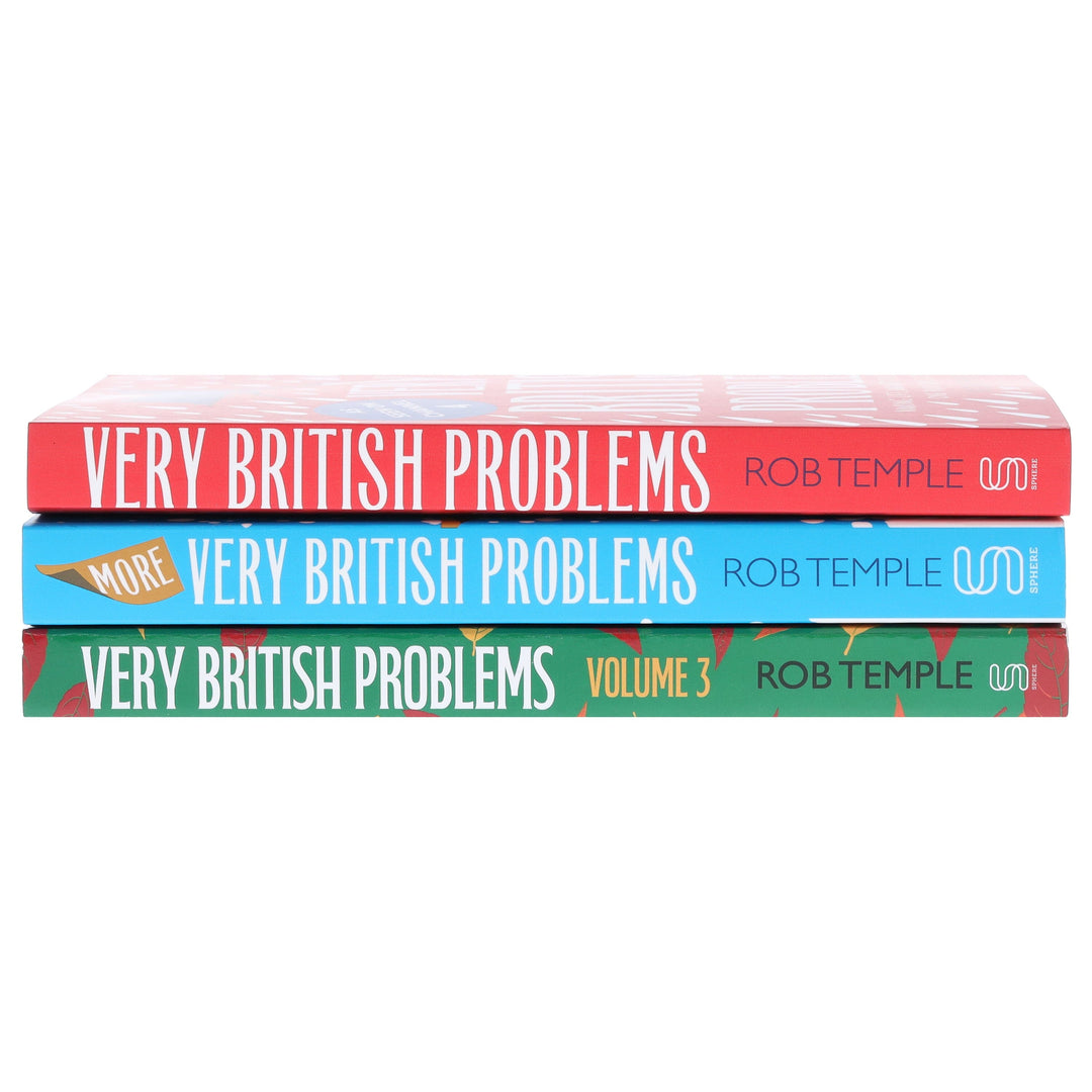 Very British Problems by Rob Temple 3 Books Collection Set - Fiction - Paperback
