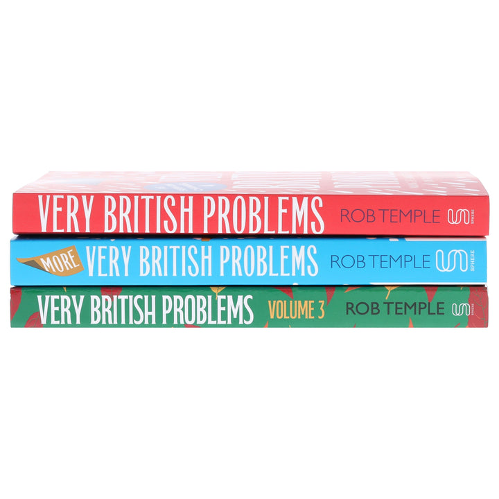 Very British Problems by Rob Temple 3 Books Collection Set - Fiction - Paperback