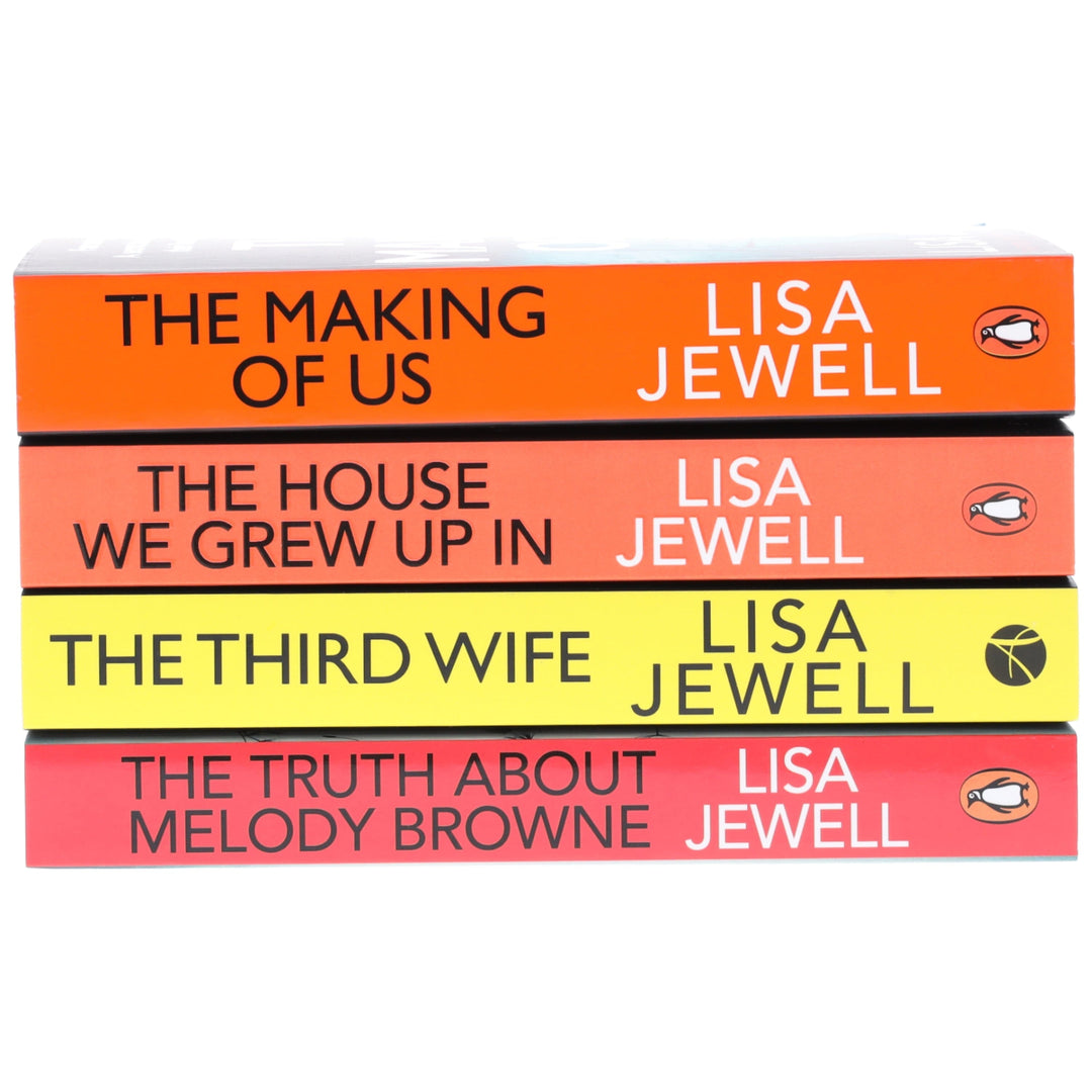 Lisa Jewell's The House We Grew Up In, The Truth About Melody Browne, The Third Wife & The Making of Us: 4 Books Set - Fiction - Paperback