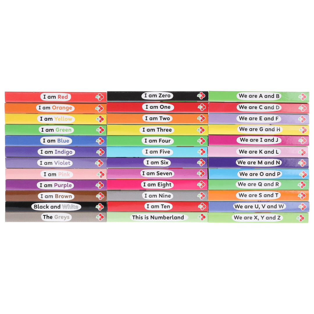 A Case of Numberblocks, Alphablocks & Colourblocks 36 Mini Books Collection Set - Ages 0-5 - Board Book