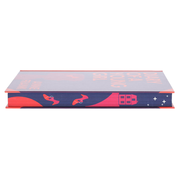 Diary Of A Young Girl Book by Anne Frank: A Heartfelt Journey of Courage and Resilience With Sprayed Edges - Non Fiction - Hardback