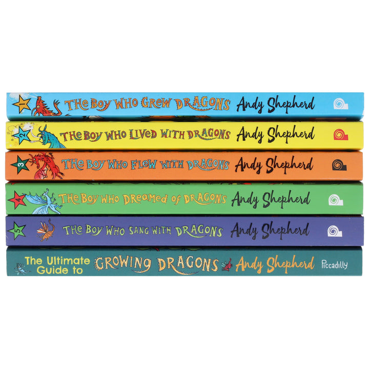 Boy Who Grew Dragons Series By Andy Shepherd 6 Books Collection Set - Ages 7-9 - Paperback