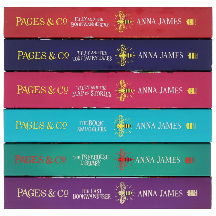 Pages & Co Series by Anna James 6 Books Collection Set - Age 9-14 - Paperback