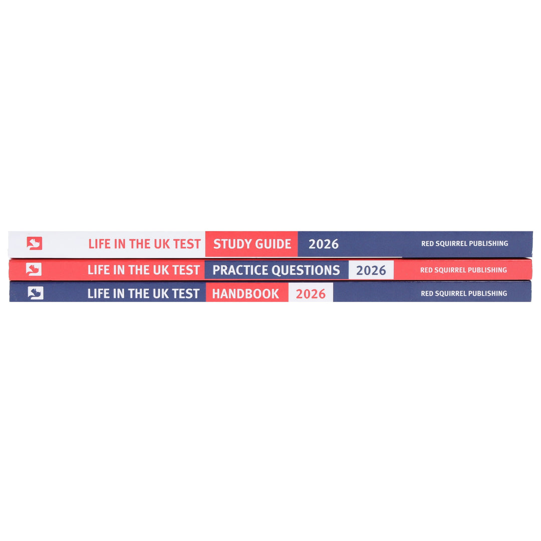 Life in the UK Test 2026 By Henry Dillon and Alastair Smith 3 Books Collection Set - Non Fiction - Paperback