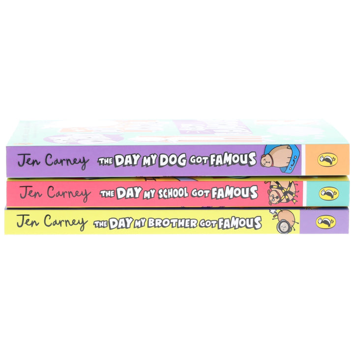 The Famous Series by Jen Carney 3 Books Collection Set - Ages 8+ - Paperback