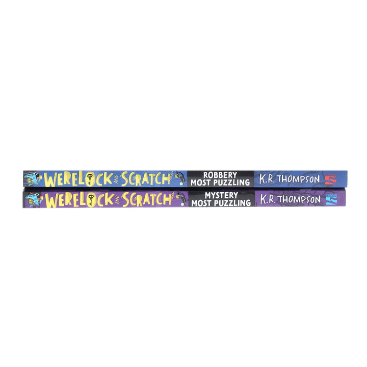 Werelock and Scratch Series by K.R. Thompson Illustrated 2 Books Collection Set - Ages 7+ - Paperback