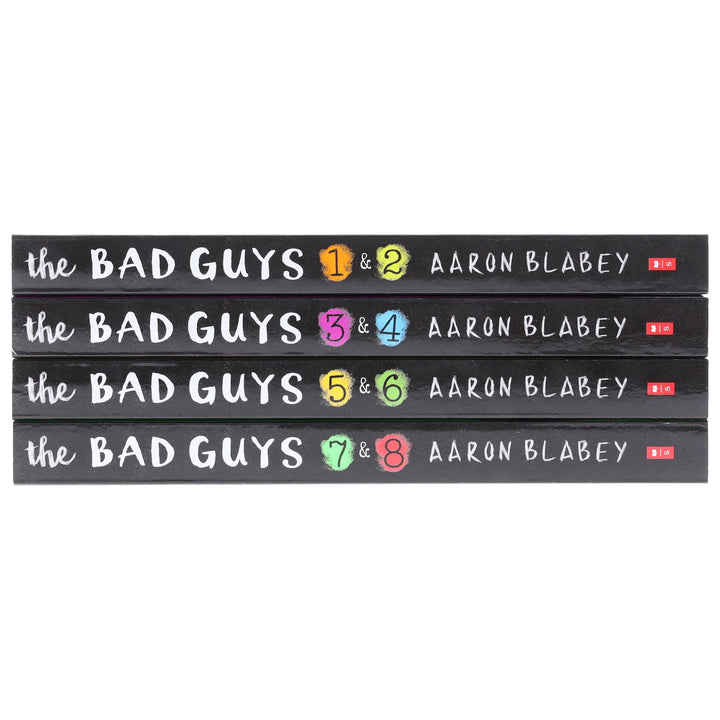 The Bad Guys Episodes by Aaron Blabey: 1-8 Collection 4 Books Set - Ages 7-9 - Paperback