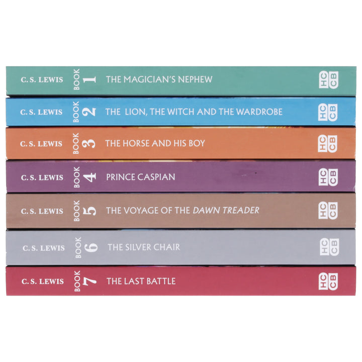 The Chronicles of Narnia 7 Books By C.S. Lewis - Ages 7-9 - Paperback