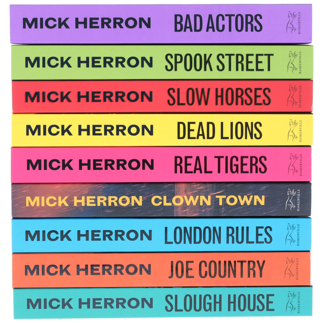Slough House Series: Book 1-9 by Mick Herron Complete Collection 9 Books Set - Fiction - Paperback