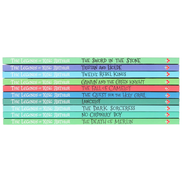 The Legends Of King Arthur Easy Classic 10 Books Box Set By Tracey Mayhew - Ages 7-9 - Paperback