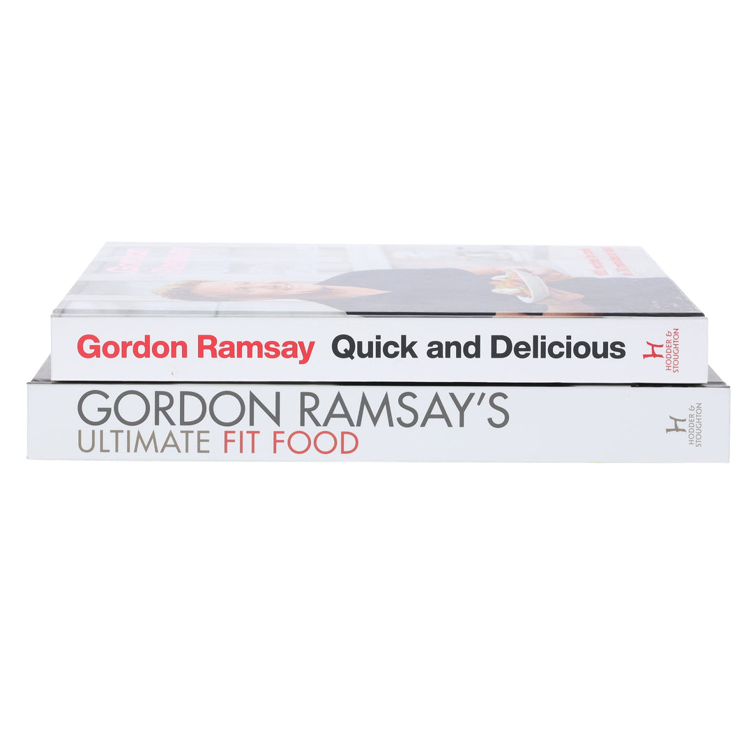 Gordon Ramsay's (Ultimate Fit Food & Quick & Delicious) 2 Books Collection Set - Non Fiction - Hardback