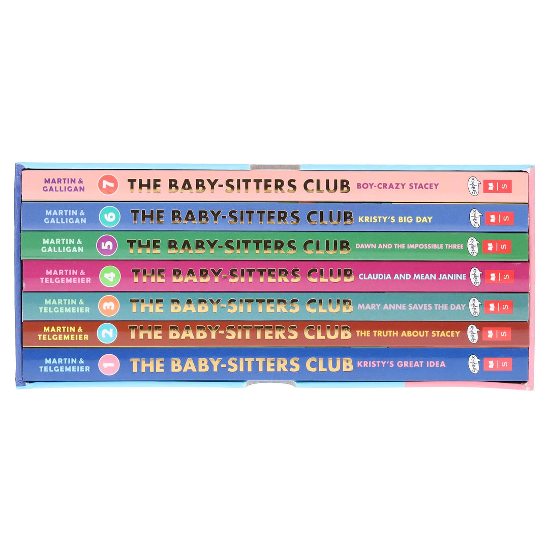 The Baby-Sitters Club by Ann M. Martin: Graphic Novels 1-7 Box Set - Ages 9+ - Paperback