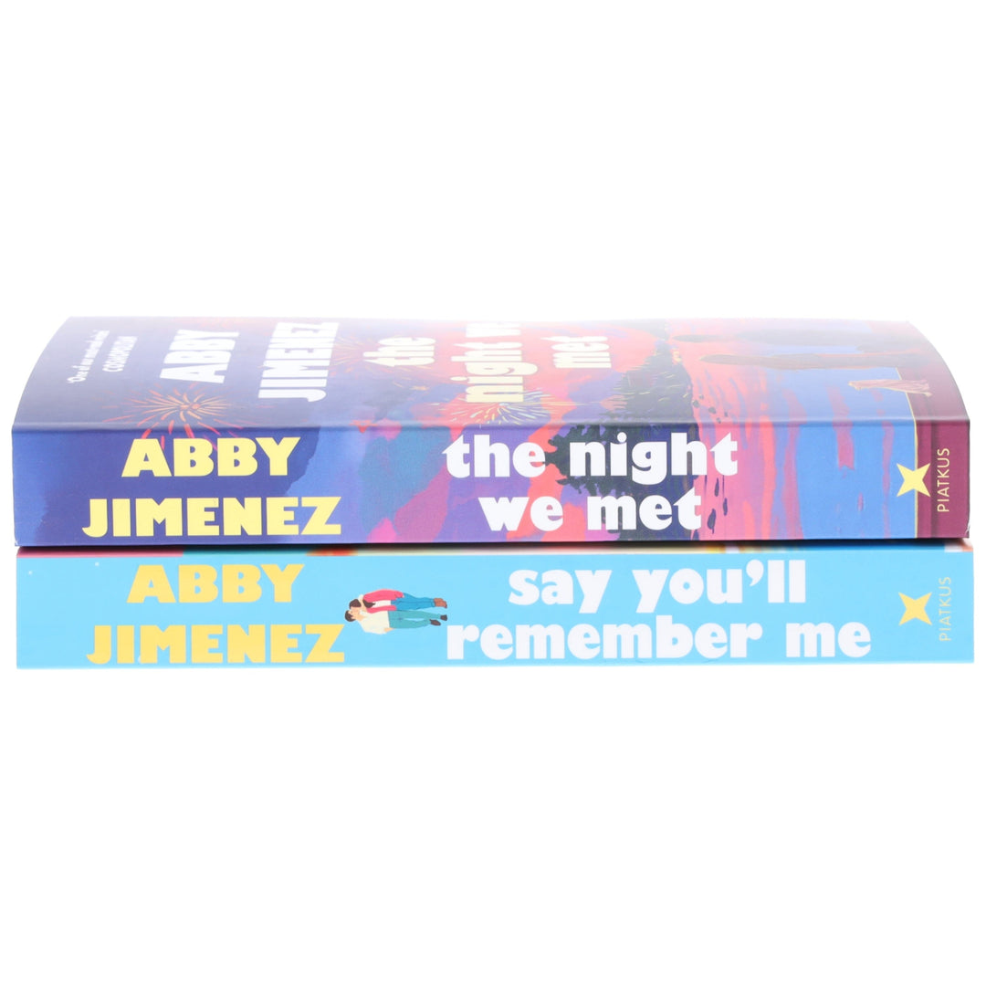 Abby Jimenez Collection (The Night We Met & Say You'll Remember Me) 2 Books Set - Fiction - Paperback