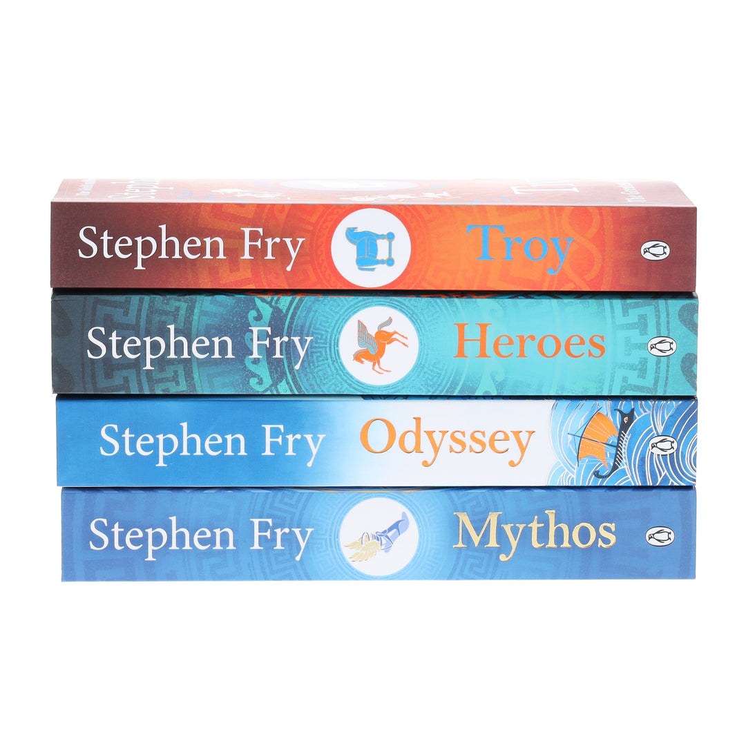 Greek Myths Series By Stephen Fry 4 Books Collection Set - Fiction - Paperback