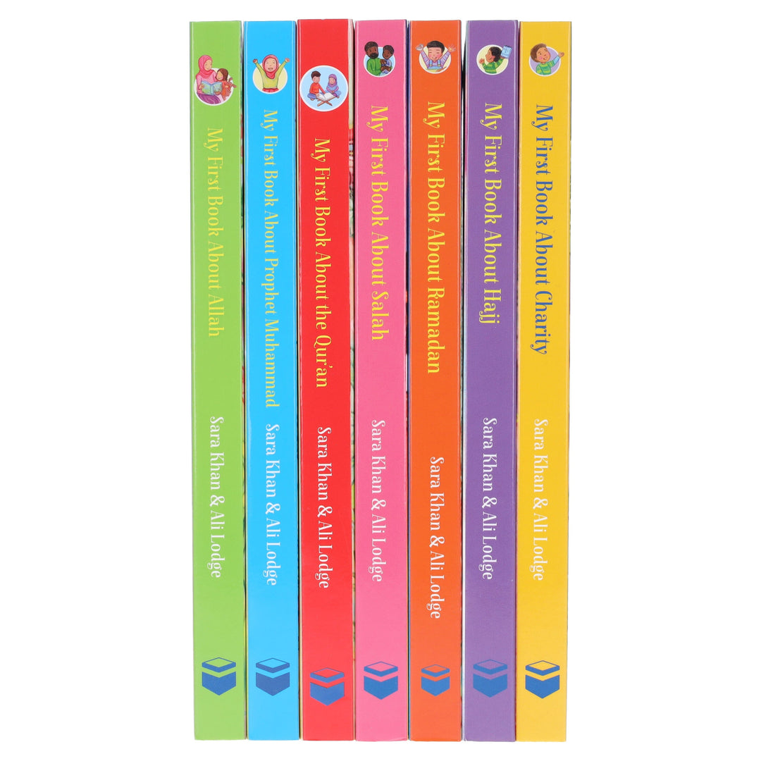 My First Book About Islam Series by Sara Khan: 7 Books Collection Box Set - Ages 2+ - Board Book