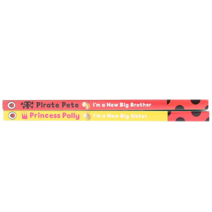 Pirate Pete and Princess Polly Series By Lady Bird 2 Books Collection Set - Ages 2-4 - Board Book