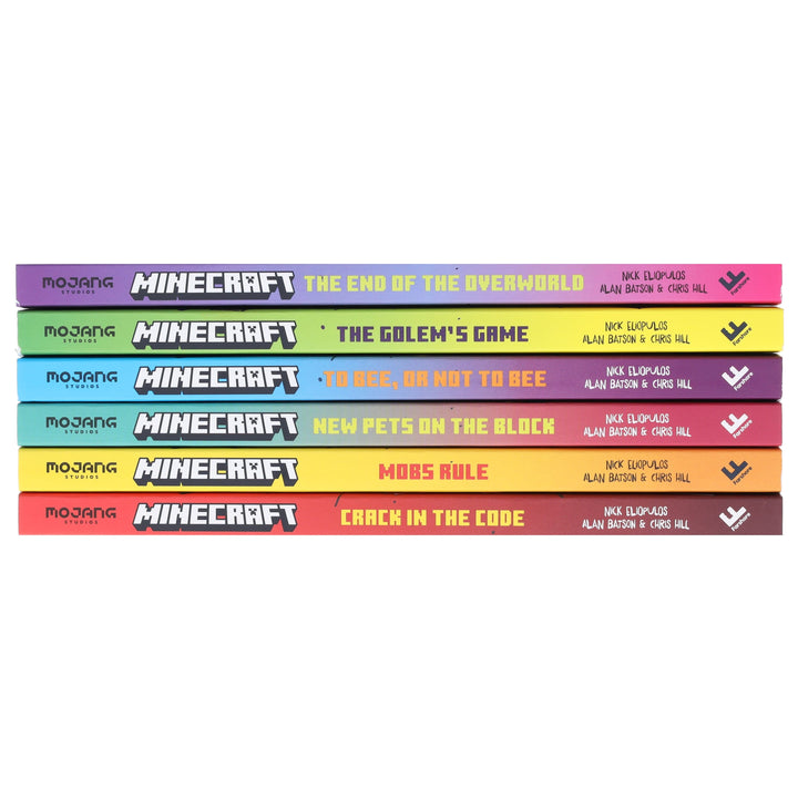 Minecraft The Stonesword Saga Collection by Mojang AB: The Complete 6-Novel Set - Ages 5-10 - Paperback