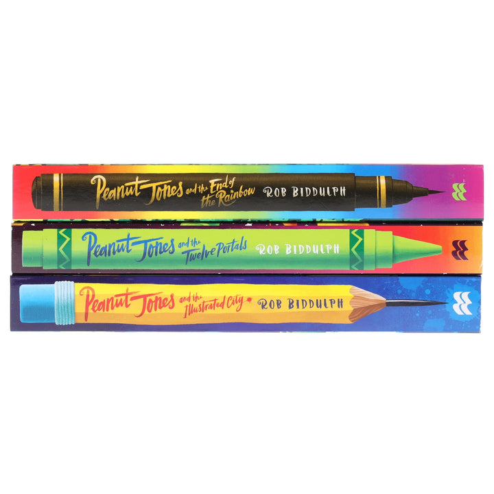 Peanut Jones Series By Rob Biddulph 3 Books Collection Set - Ages 8-11 - Paperback