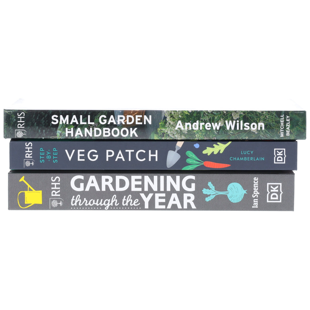 RHS Gardening Through the Year Collection 3 Books Set - Non Fiction - Hardback
