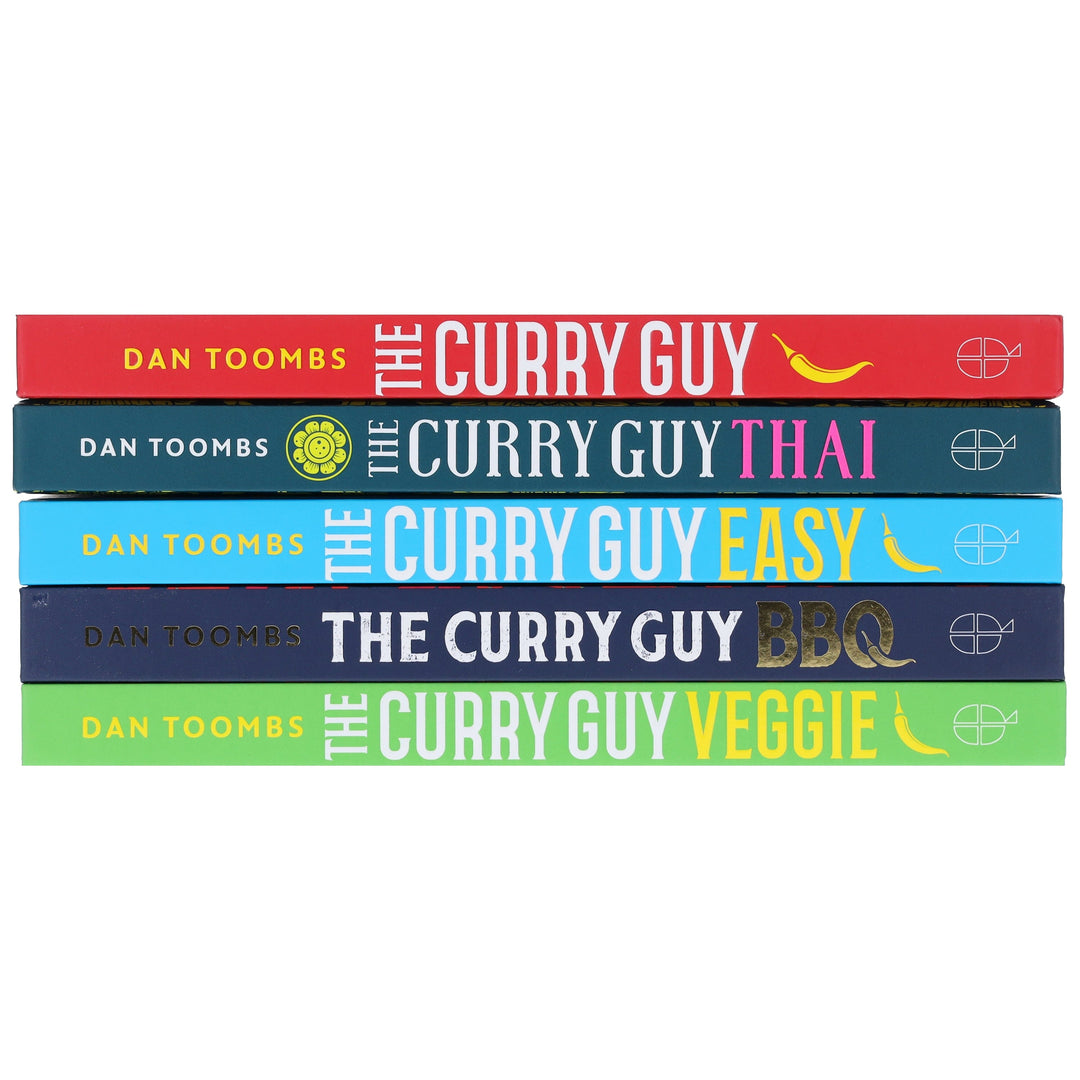 The Curry Guy Collection By Dan Toombs 5 Books Set - Non Fiction - Hardback