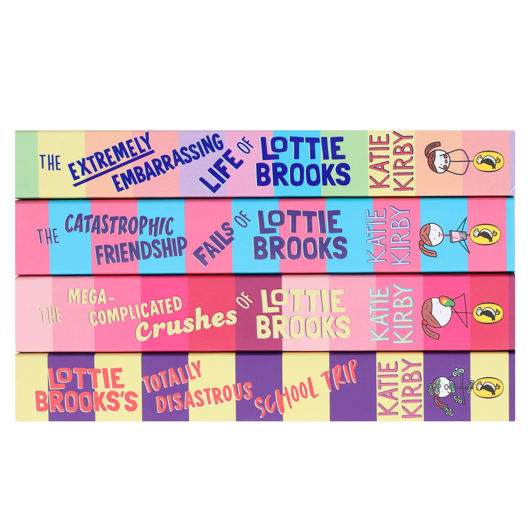 Lottie Brooks Series By Katie Kirby 4 Books Collection Set - Ages 9-12 - Paperback