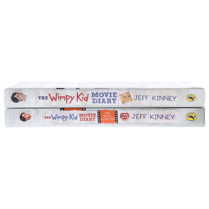 Diary of a Wimpy Kid by Jeff Kinney: Movie Diary Collection 2 Books Set - Ages 7-12 - Hardback