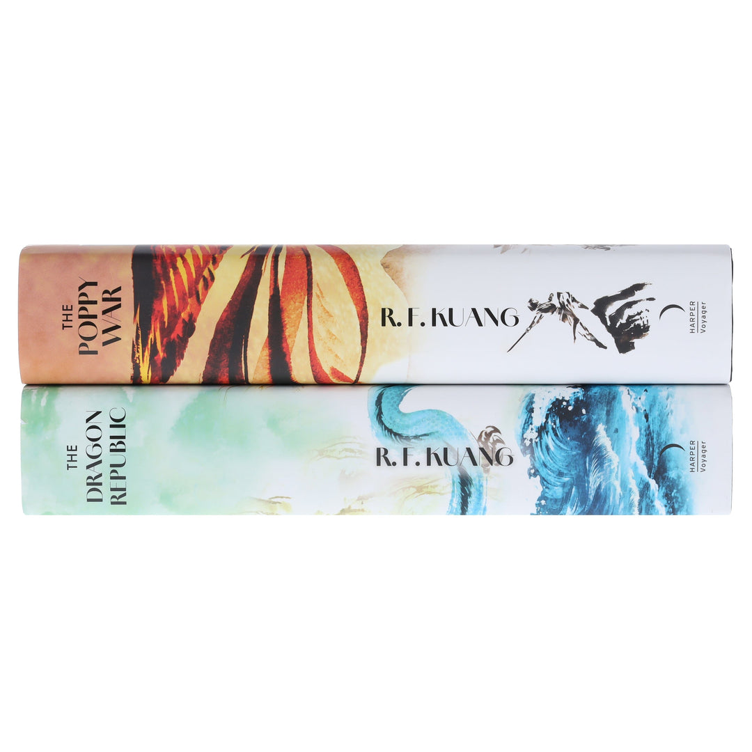 The Poppy War Series by R.F. Kuang 2 Books Collector's Edition Set - Fiction - Hardback