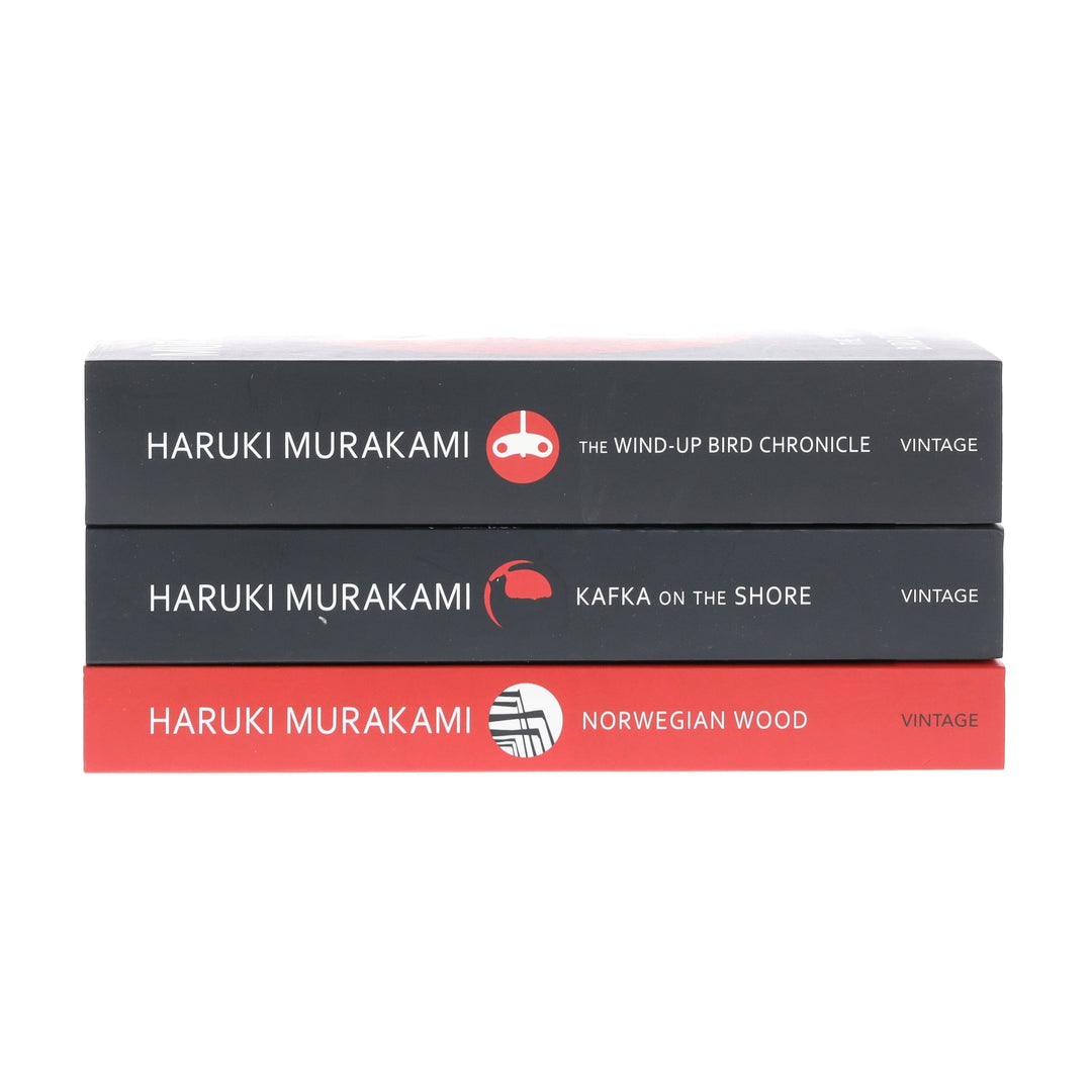 The Best of Murakami Collection by Haruki Murakami 3 Books Set - Fiction - Paperback (Vintage Books)