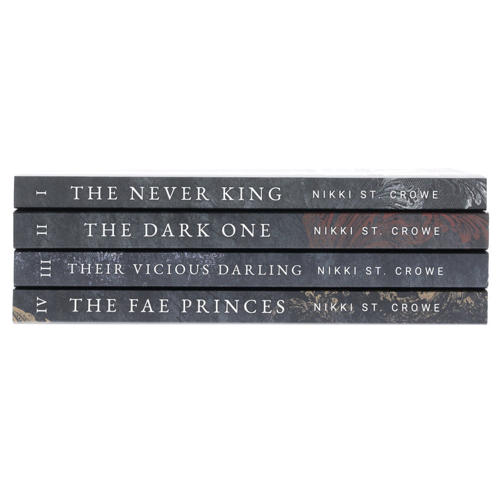 Vicious Lost Boys Series: A Peter Pan Dark Romance by Nikki St. Crowe 4 Books Collection Set - Fiction - Paperback
