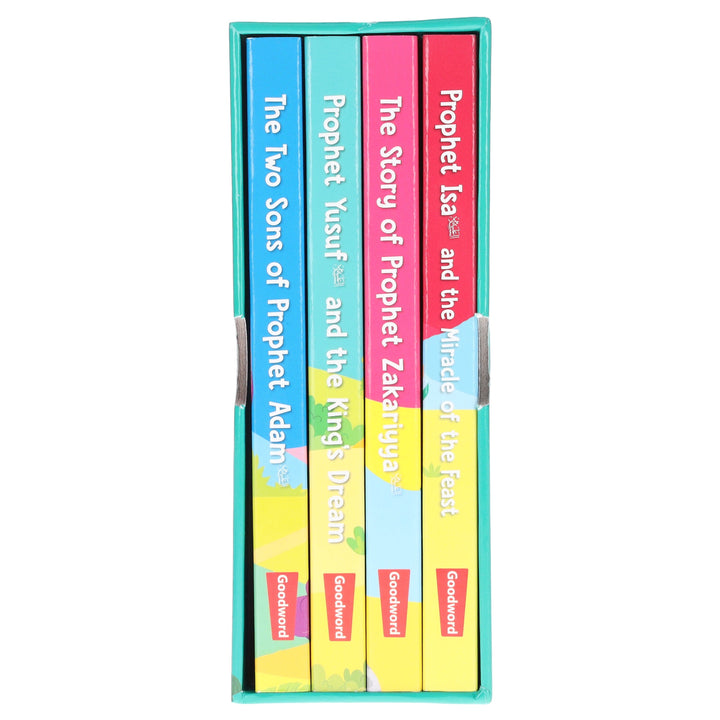 Quran Stories Little Library (Vol. 3) By Saniyasnain Khan 4 Books Collection Box Set - Ages 0-5 - Board Book