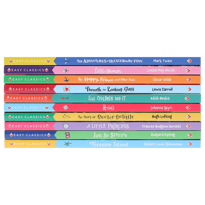The Children's Easy Classics (Volume 2) 10 Books Collection Box Set (Includes Free Audiobooks!) - Ages 7-9 - Paperback