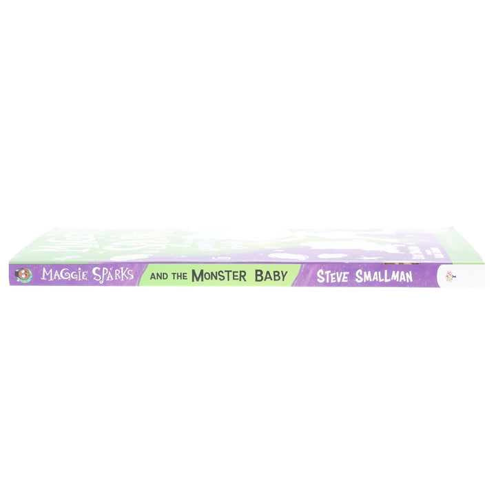 Maggie Sparks and the Monster Baby: Accessible Symbolised Edition by Steve Smallman - Ages 5-7 - Paperback (Includes Free Signing Video & Audiobook)