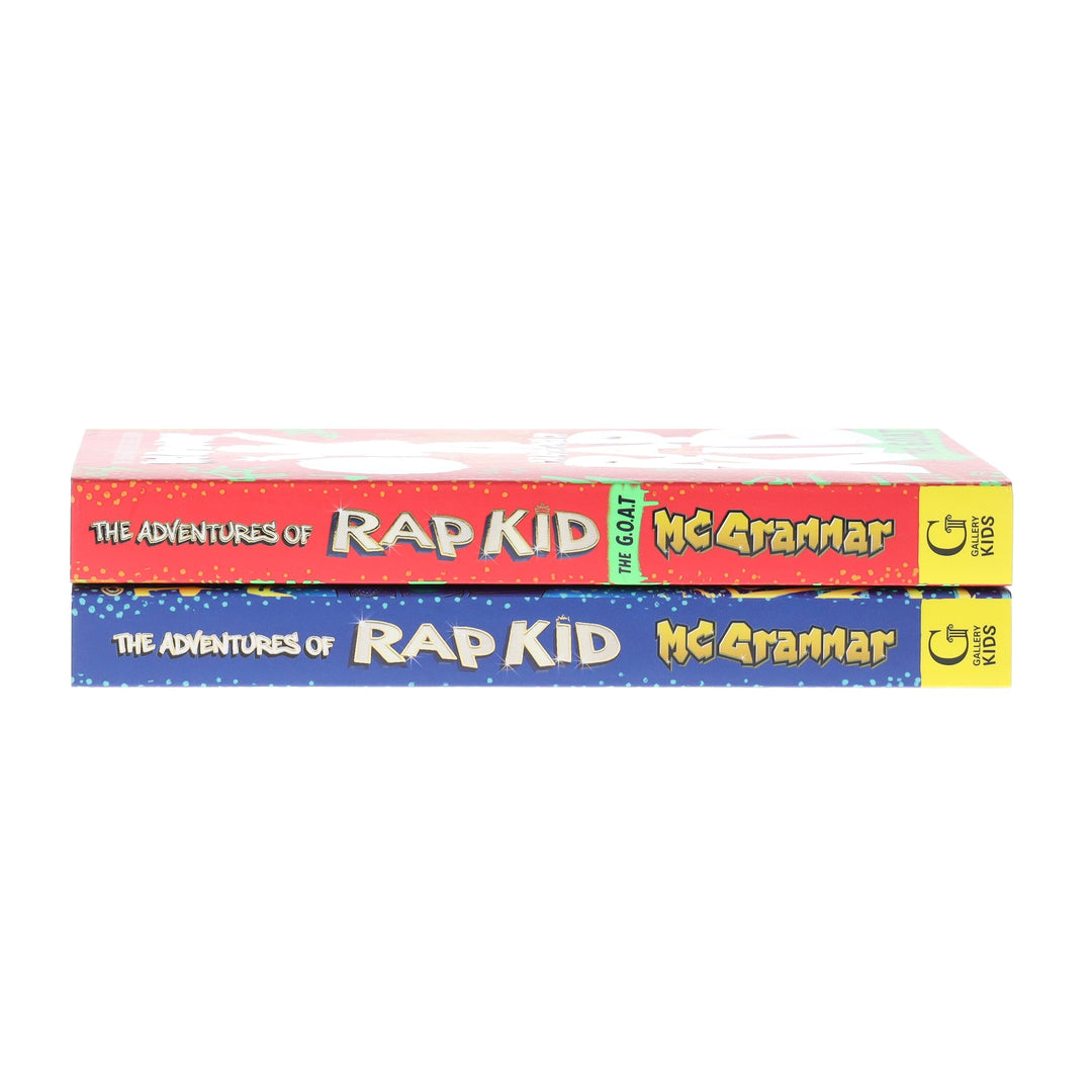 The Adventures of Rap Kid Series by MC Grammar 2 Books Collection Set - Ages 8+ - Paperback