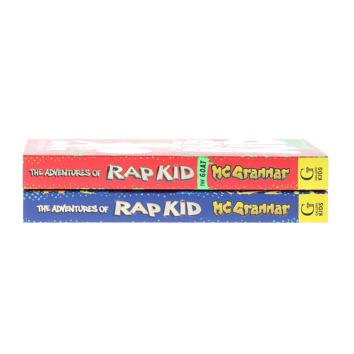 The Adventures of Rap Kid Series by MC Grammar 2 Books Collection Set - Ages 8+ - Paperback