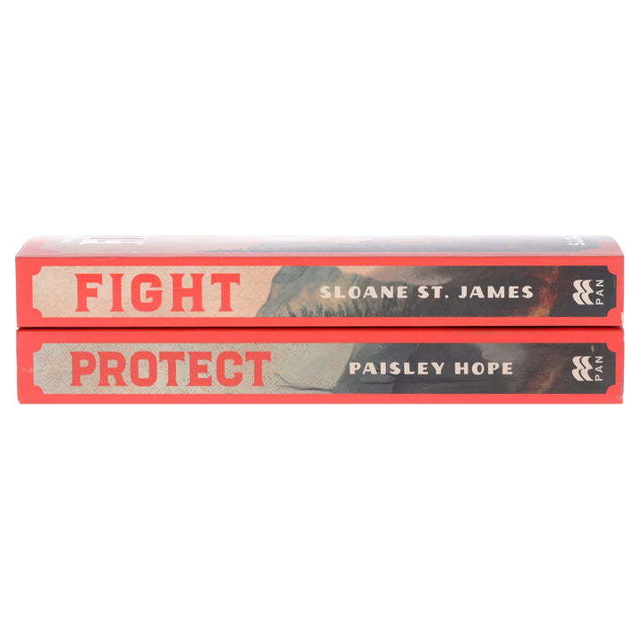 Sky Ridge Hotshots Series by Sloane St. James & Paisley Hope 2 Books Sprayed Edges Collection Set - Fiction - Paperback