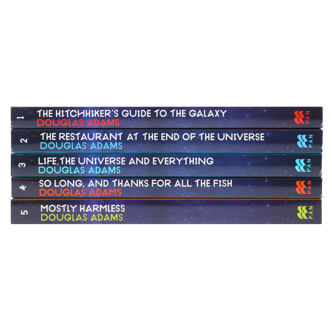 The Hitchhiker's Guide to the Galaxy by Douglas Adams: Complete Books 1-5 Box Set - Fiction - Paperback