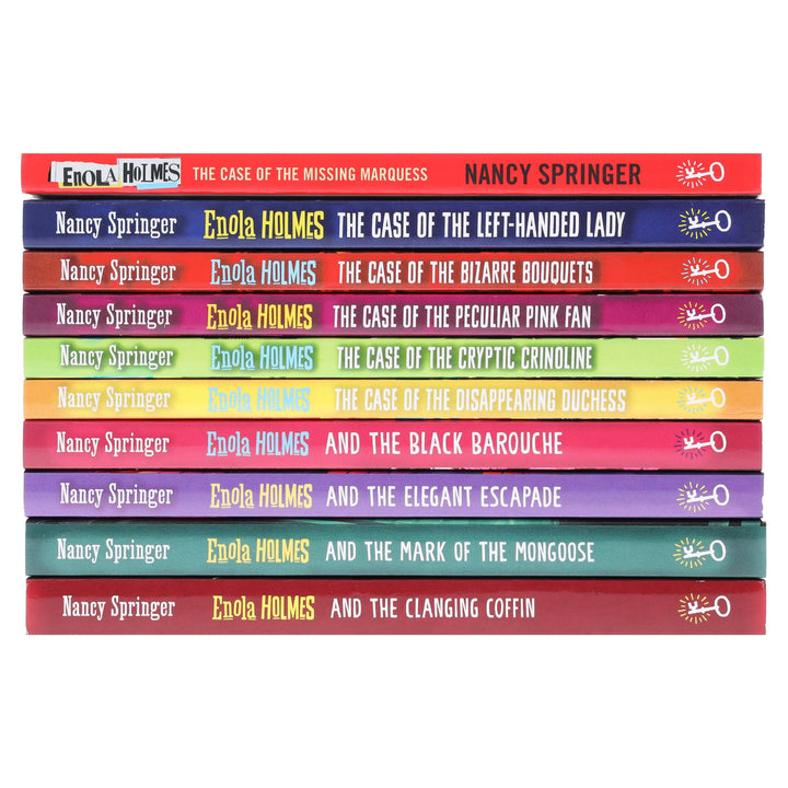 Enola Holmes Mysteries Series By Nancy Springer 10 Books Collection Set - Ages 9+ - Paperback
