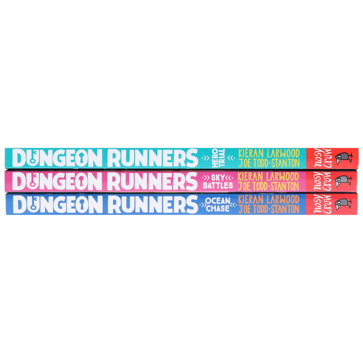 Dungeon Runners Series By Kieran Larwood: Illustrated 3 Books Collection Set - Ages 7-9 - Paperback