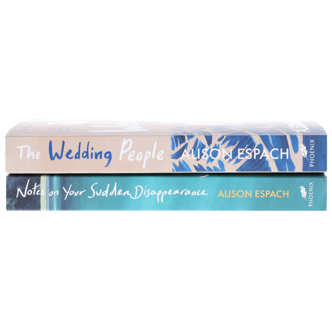 Alison Espach Collection (The Wedding People & Notes on Your Sudden Disappearance) 2 Books Set - Fiction - Paperback