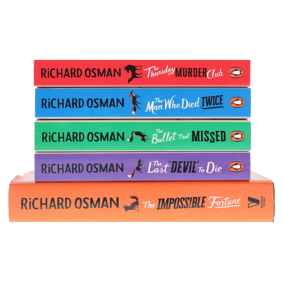 Thursday Murder Club Mysteries By Richard Osman 5 Books Collection Set - Fiction - Paperback/Hardback