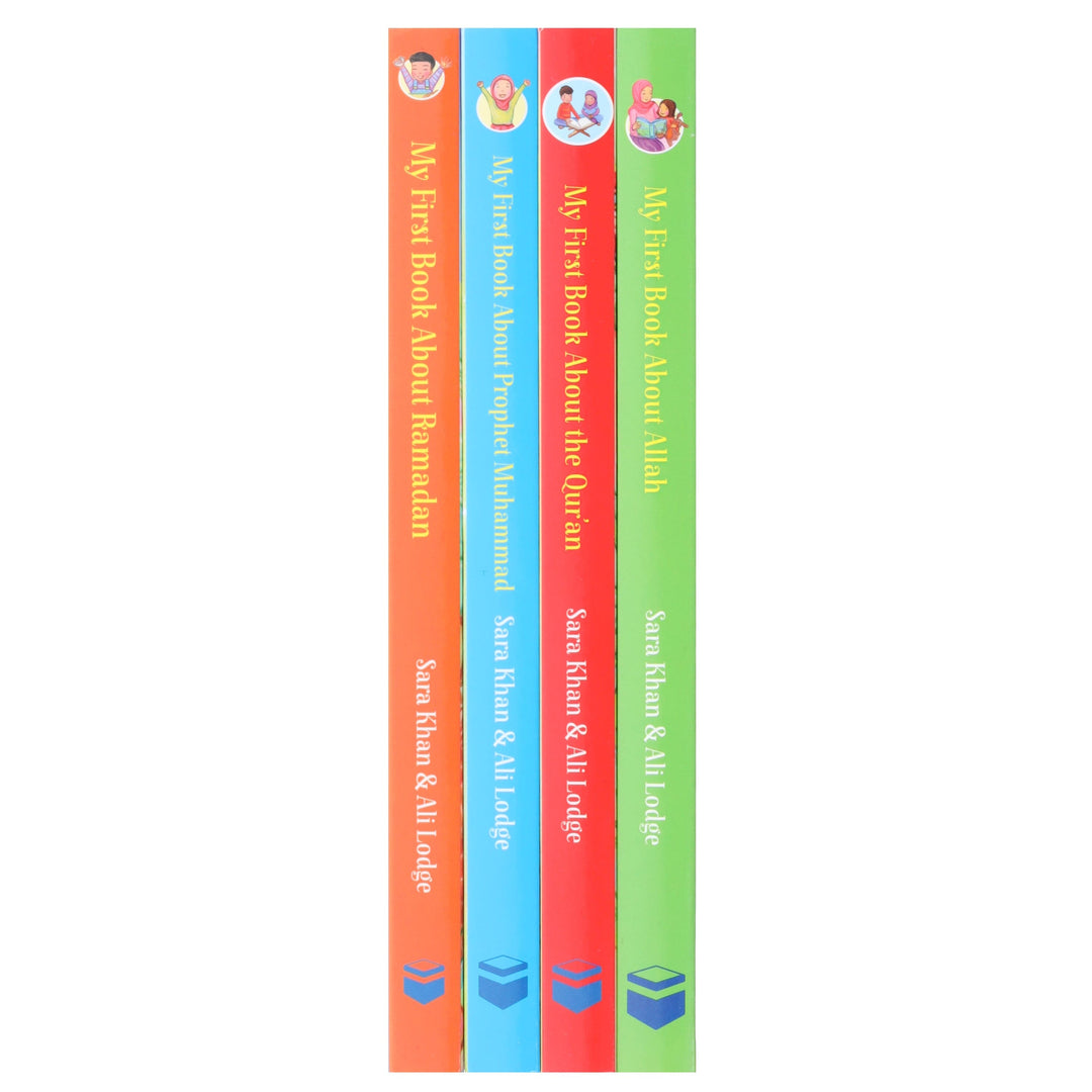 My First Books About Islam by Sara Khan 4 Books Collection Set - Ages 3+ - Board Book