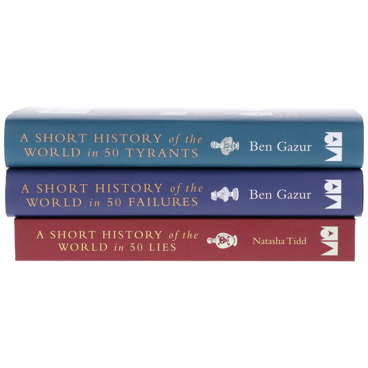 A Short History of the World Series by Ben Gazur & Natasha Tidd 3 Books Collection Set - Non Fiction - Paperback/Hardback