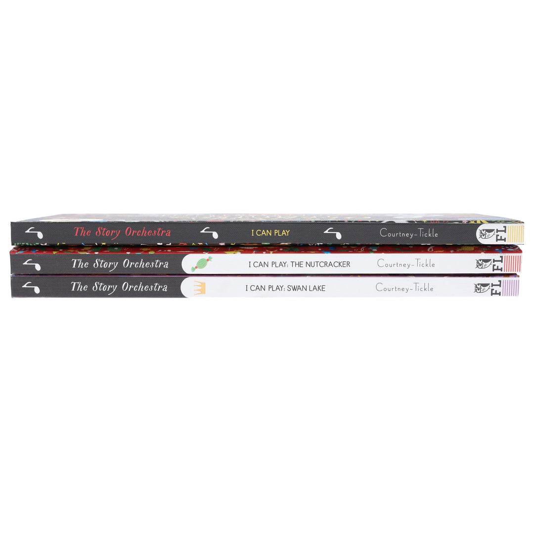 The Story Orchestra Series (I Can Play, The Nutcracker & Swan Lake) Learn 8 Easy Pieces From the Series! 3 Books Collection Set - Ages 4-7 - Hardback