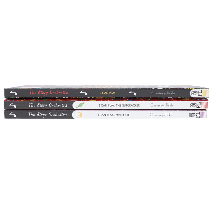 The Story Orchestra Series (I Can Play, The Nutcracker & Swan Lake) Learn 8 Easy Pieces From the Series! 3 Books Collection Set - Ages 4-7 - Hardback